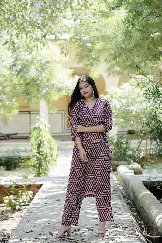 Purple Co-Ord Set