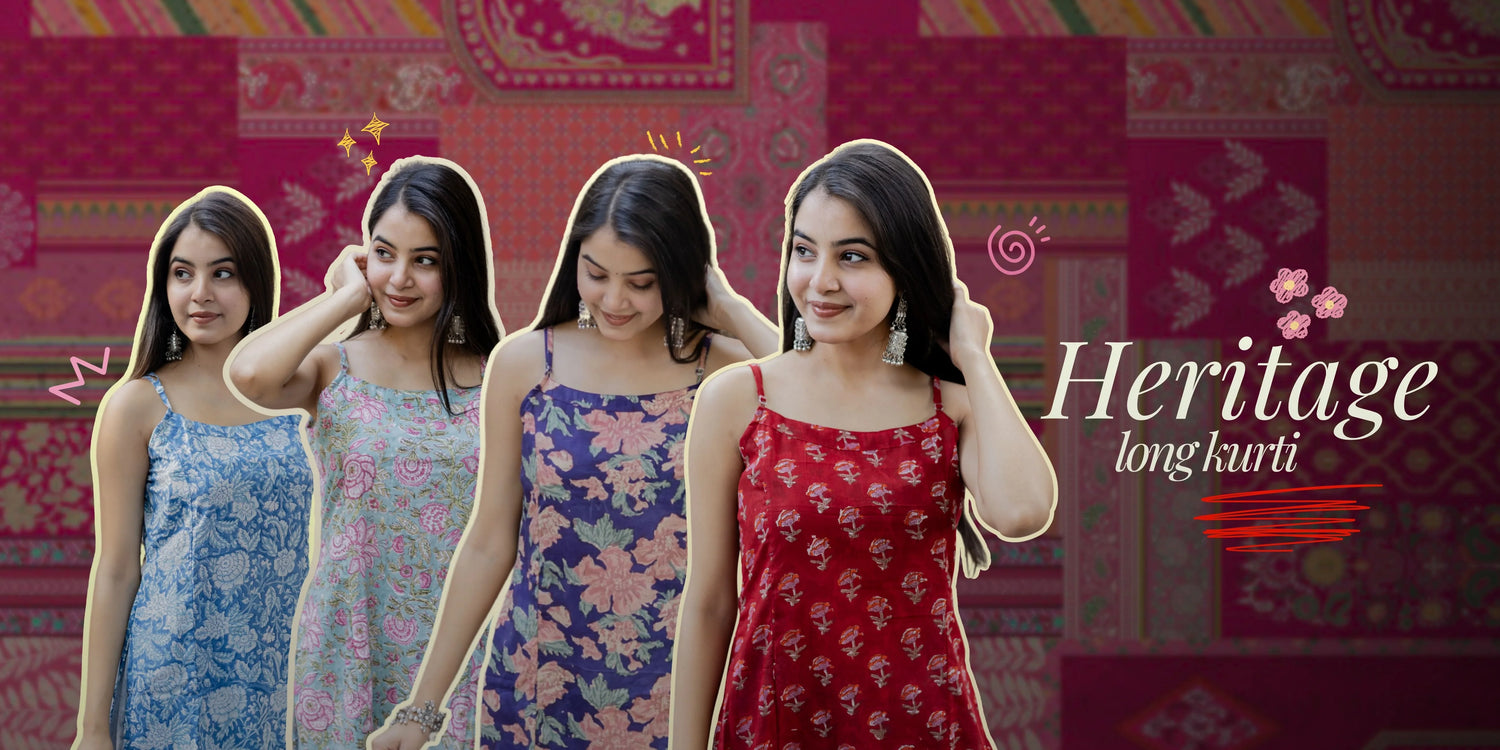 Heritage Long Kurtis