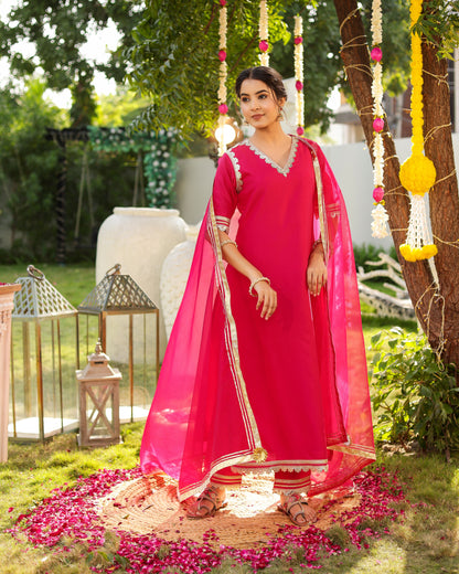 Riha Pink Suit Set
