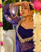 Adhiti Blue Mirror Kurta Pant