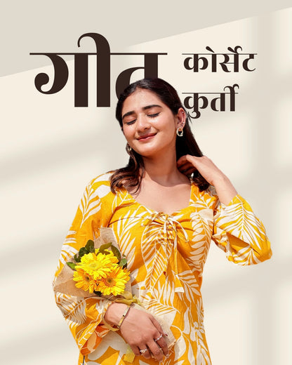 Geet corset kurti