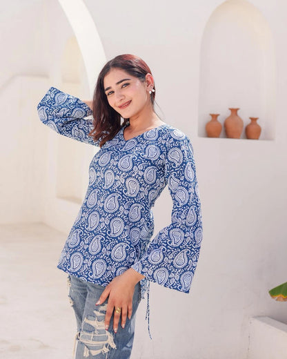 Fana deep back kurti