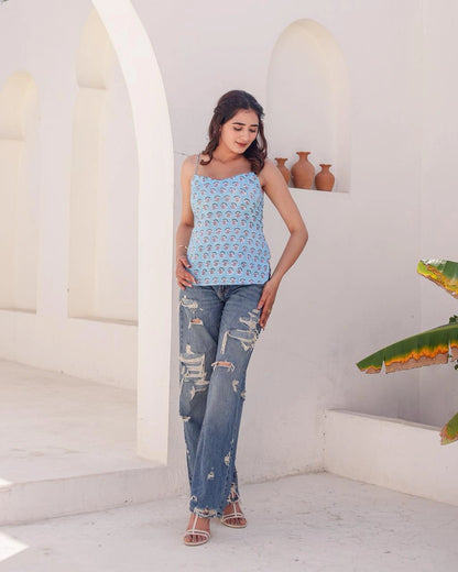 Fiza backless kurti