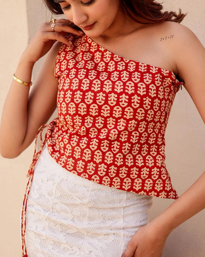 Oriva One Shoulder top