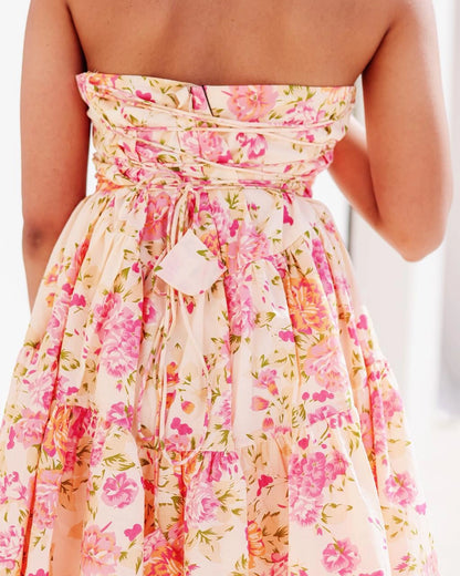 Roselia short tube dress