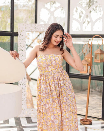 Sunshine tube dress