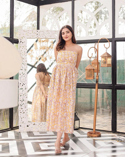 Sunshine tube dress
