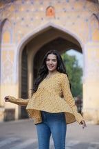 Shine Yellow Cotton Top