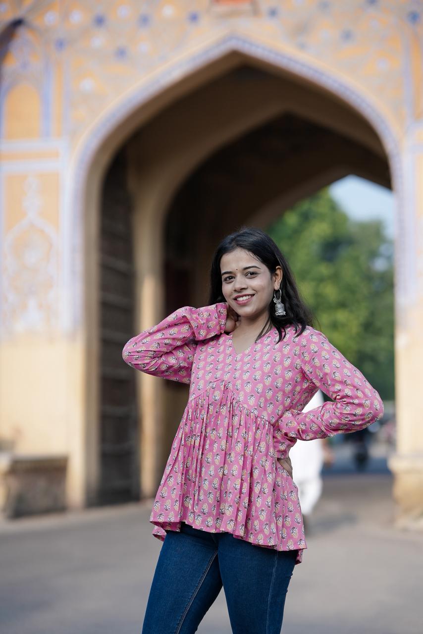 Gulabo Cotton Top