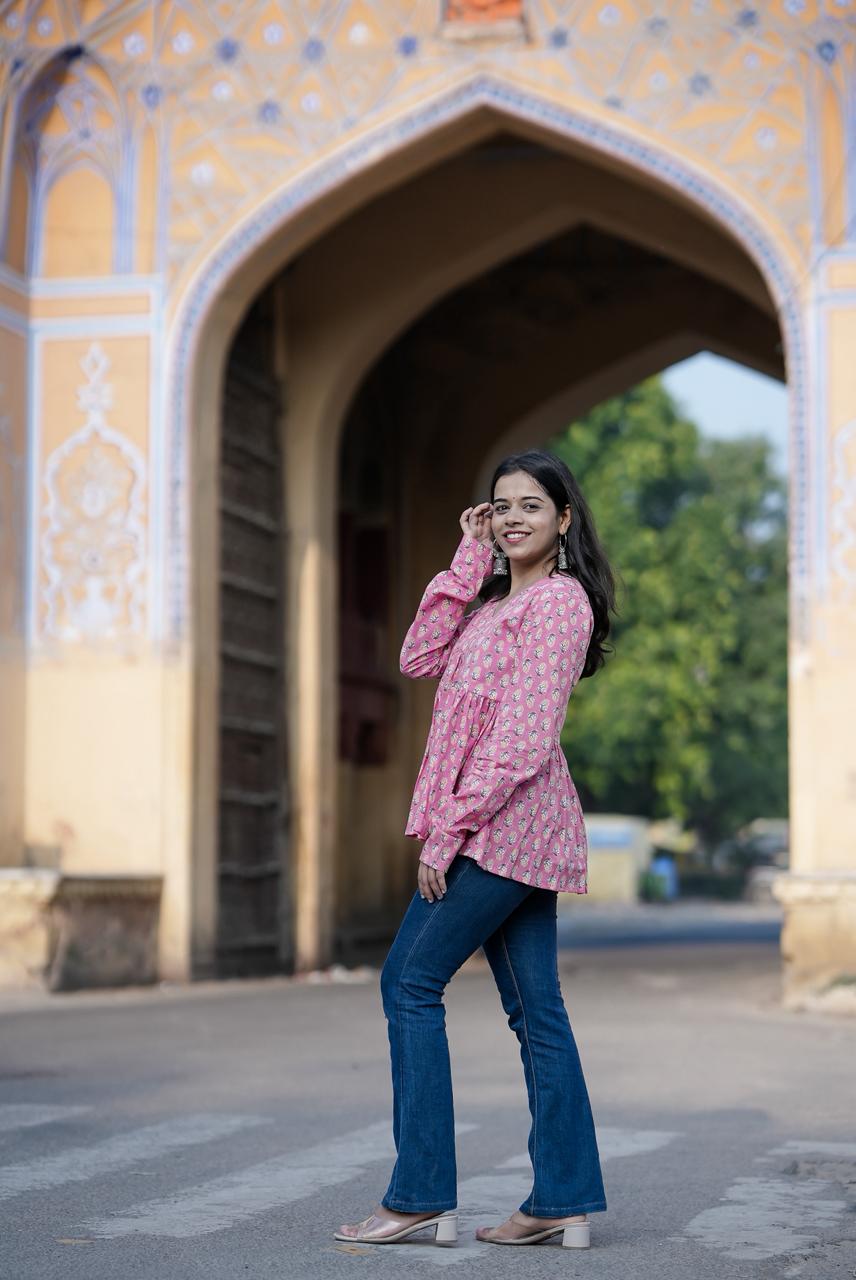 Gulabo Cotton Top