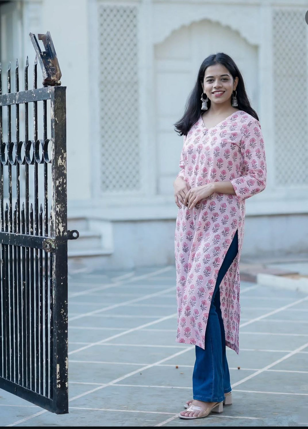 Pastel Pink Kurti