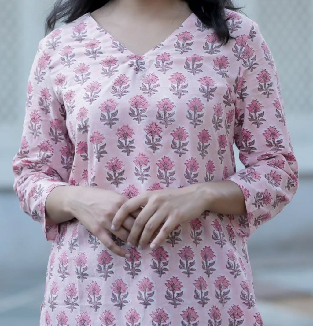 Pastel Pink Kurti
