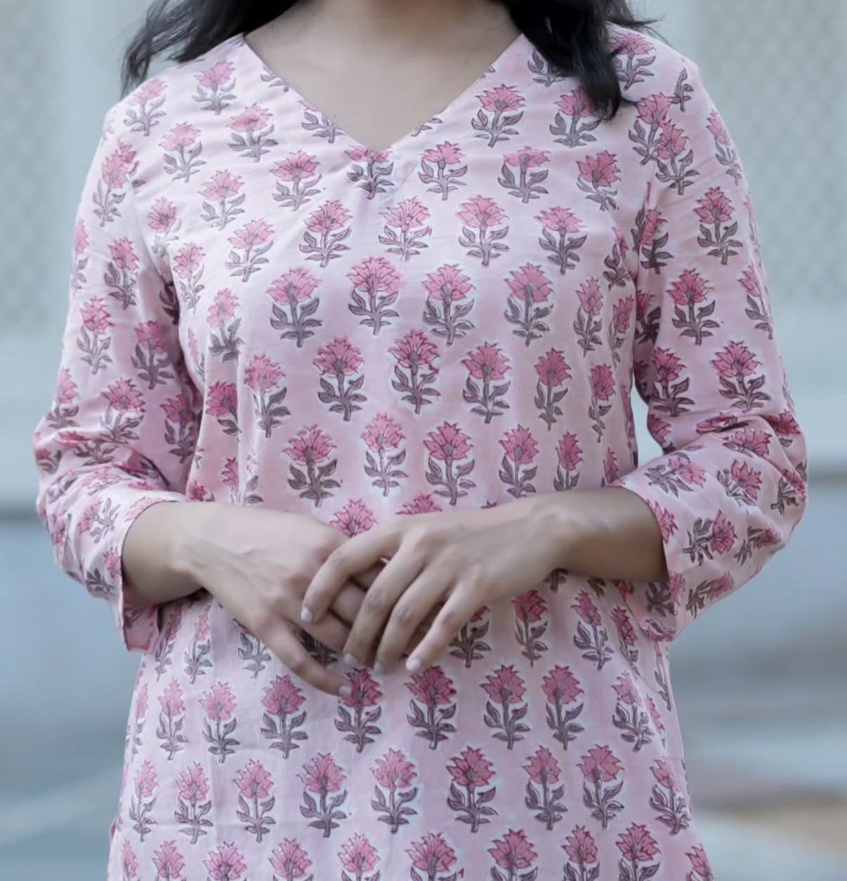 Pastel Pink Kurti