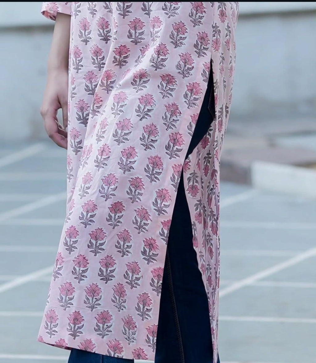 Pastel Pink Kurti