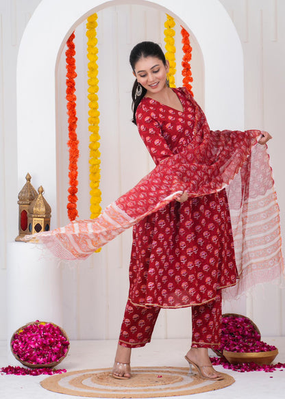 Red Suit Set