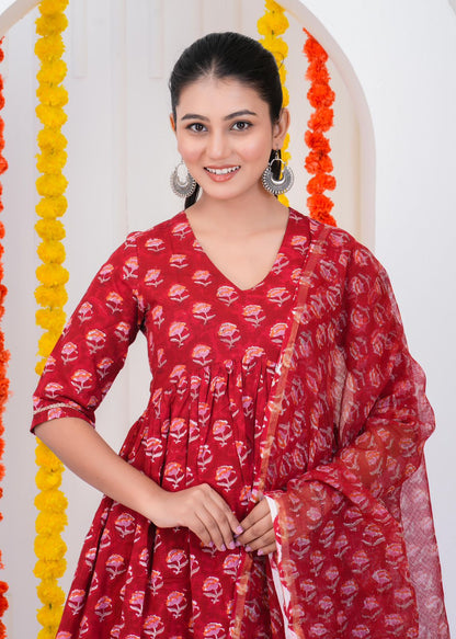 Red Suit Set