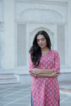 Pink Kurti
