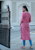 Pink Kurti