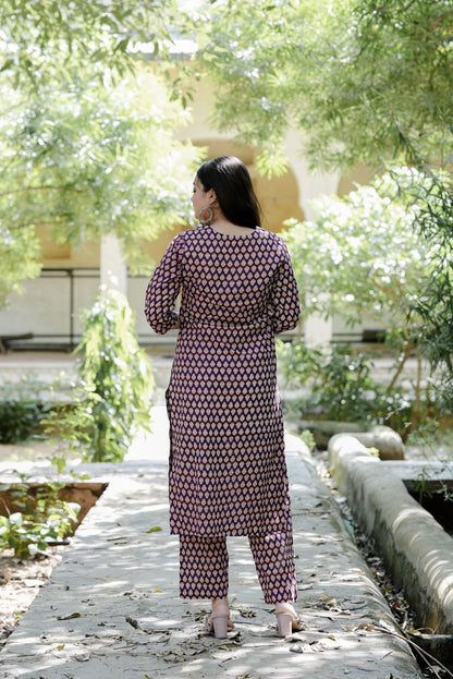 Purple Co-Ord Set