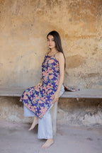 Dark Blue Long Kurti