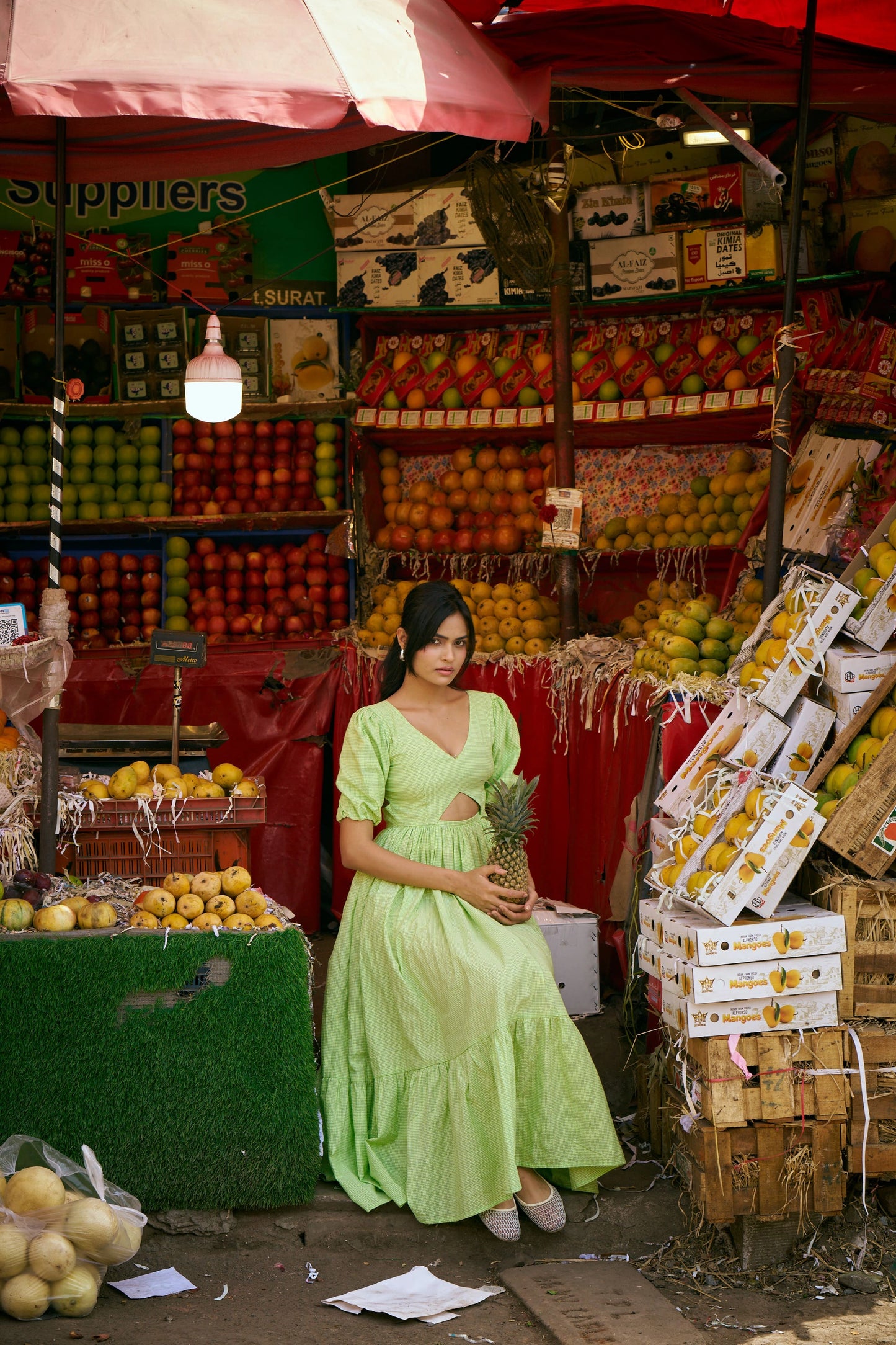 Kiwi Crush Maxi Dress
